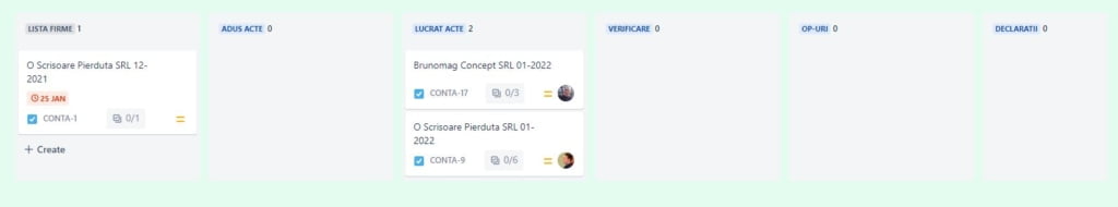Cum sa treci de la Excel la un program de gestiune a sarcinilor. Ghid complet pentru contabili 1 board jira pt contabili