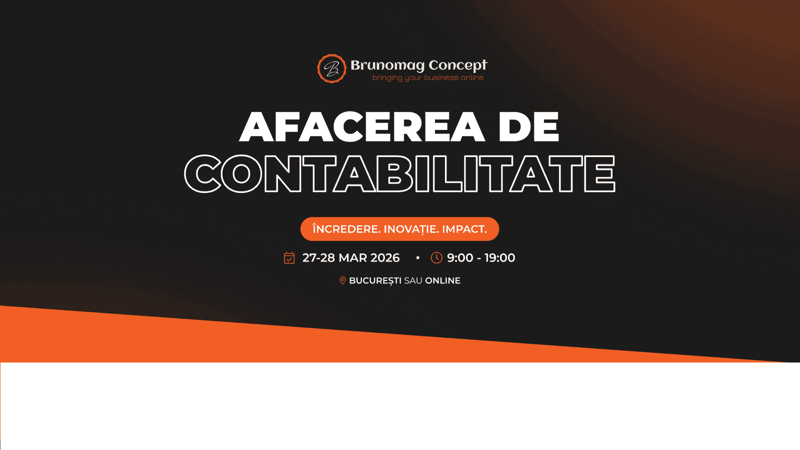 Afacerea de Contabilitate 4 - Participare FIZICA - ADC#4 4 ADC4 27 28martie
